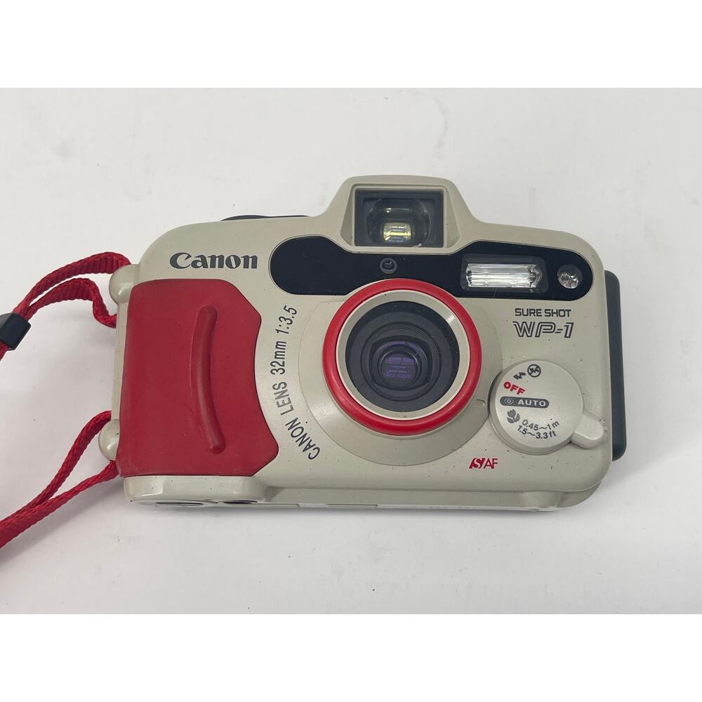 Canon Sure Shot WP-1 32mm Weatherproof Point & Shoot Film Camera